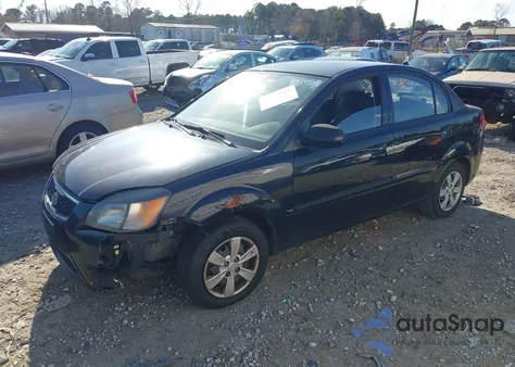 2010 Kia Rio Lx from USA, damaged, VIN KNADH4A37A6631382